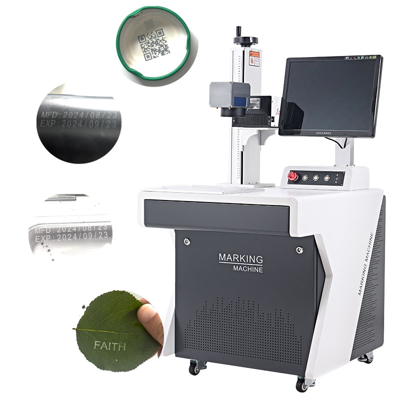 Desktop UV Laser Marking Machine Marking QR Code