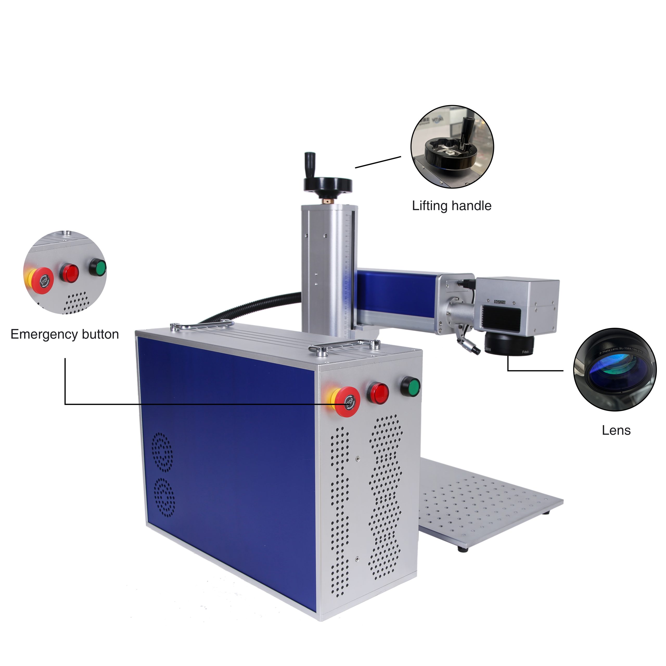 Application of Fiber Laser Marking Machine On Plastics
