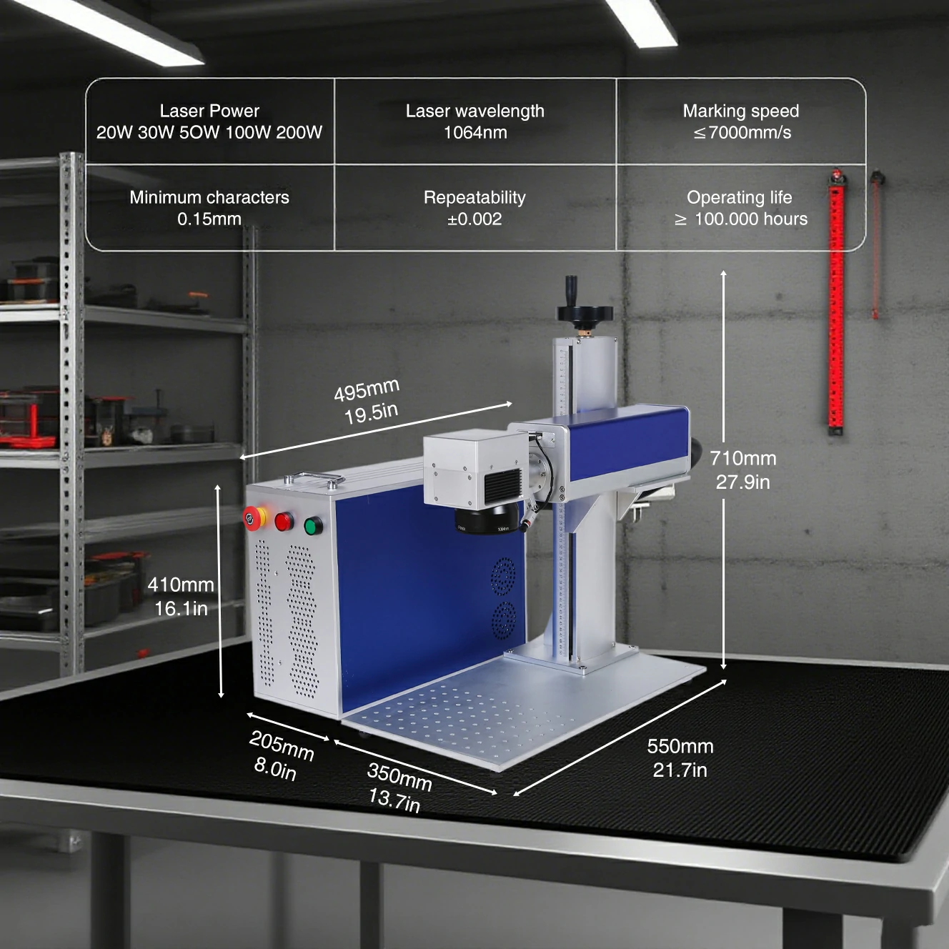 Metal Laser Marking Machine