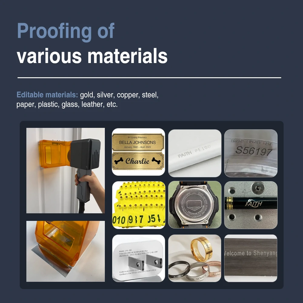 Tire Handheld Laser Marking Machine