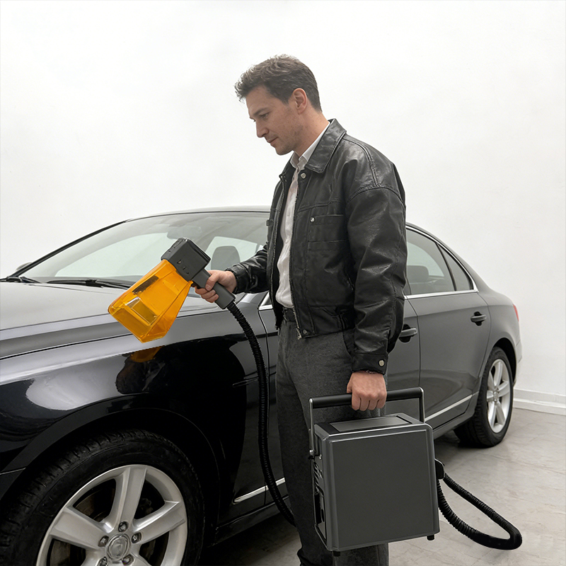 Handheld Laser Marking Machines Are Suitable For Marking Metal, Rubber Tires, And Vehicle Identification Numbers