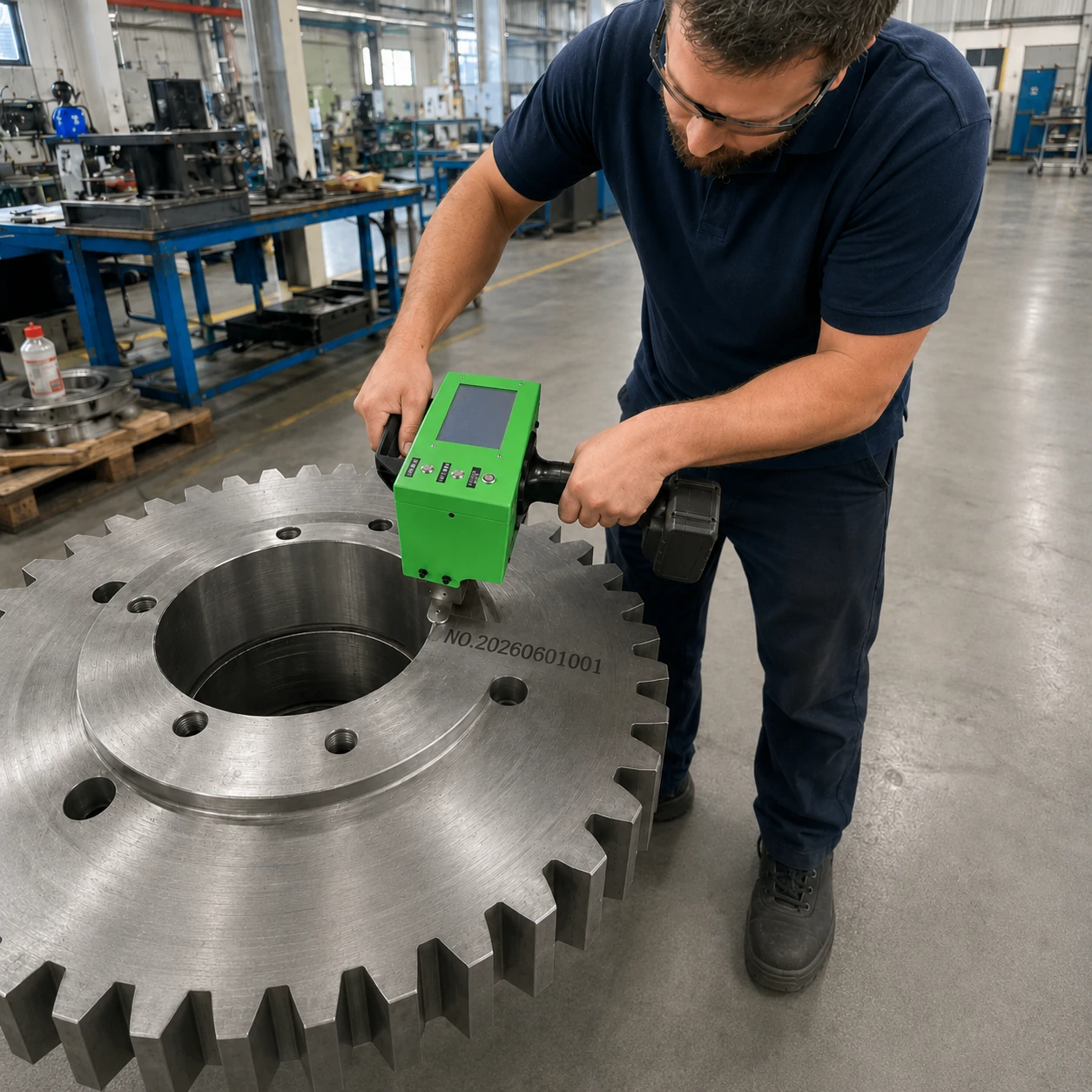 Hardware Marking Machine for Permanent Metal Part Identification and Industrial Traceability