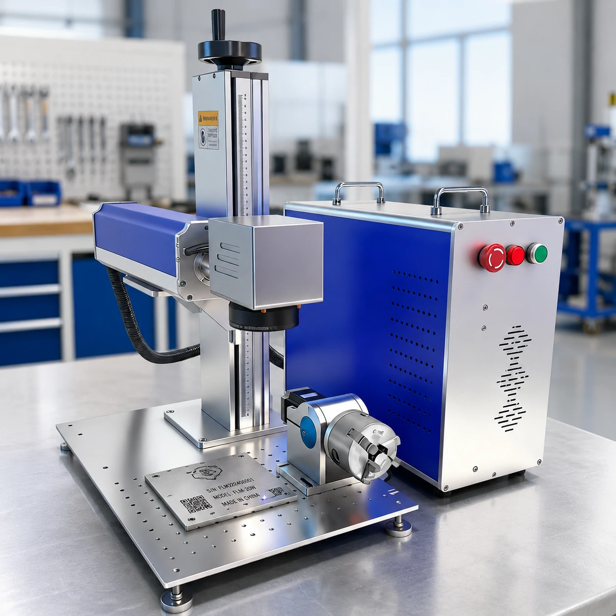 Industrial Laser Marking Systems for Automotive, Electronics and Metal Parts